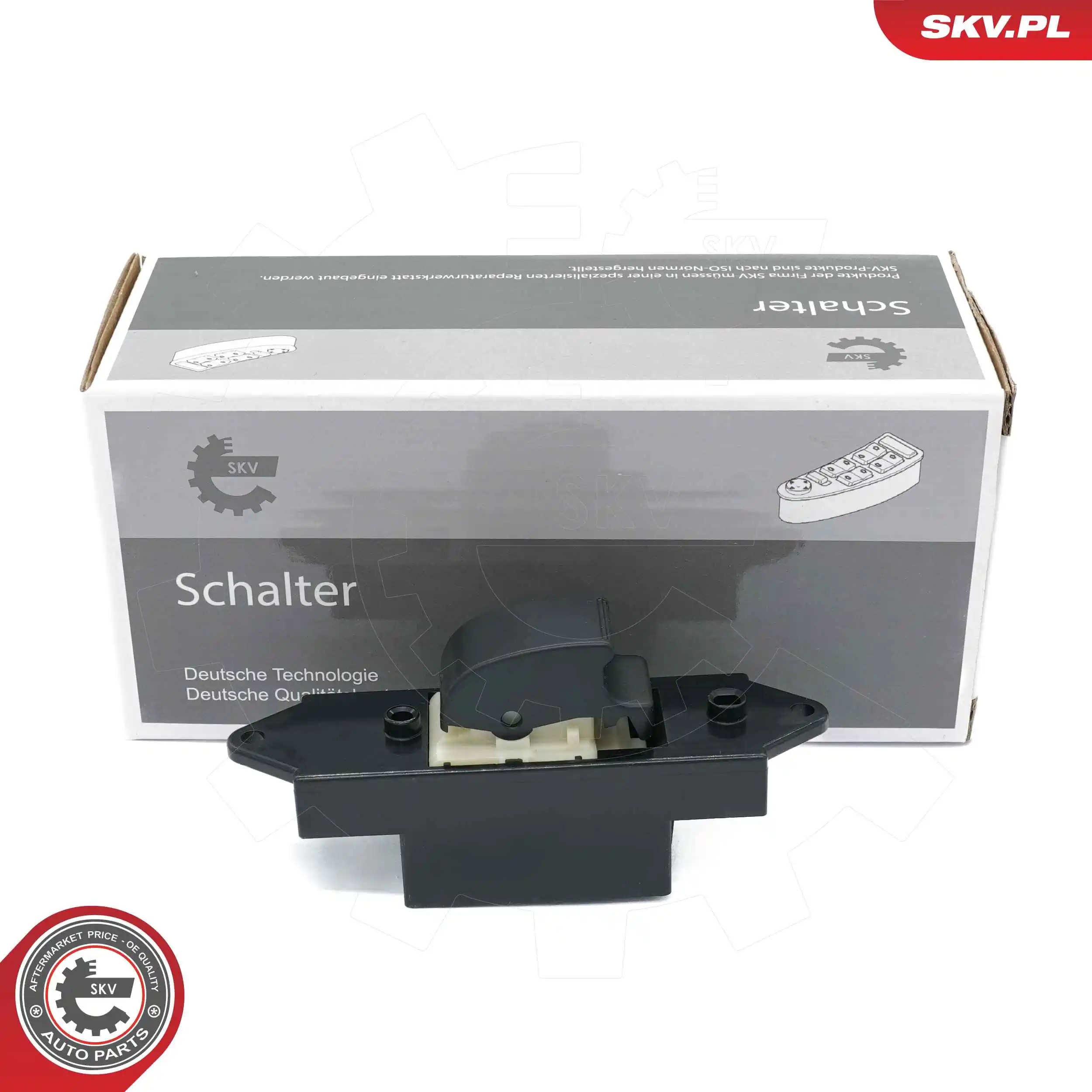 Switch, window regulator